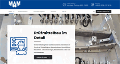Desktop Screenshot of mam-web.de