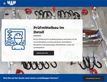Tablet Screenshot of mam-web.de